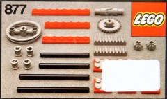 LEGO Technic 877 Steering Gear Parts