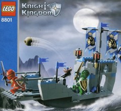 LEGO Castle 8801 Knights' Attack Barge