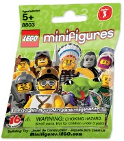 LEGO Коллекционные Минифигурки (Collectable Minifigures) 8803 LEGO Minifigures Series 3 {Random bag} 