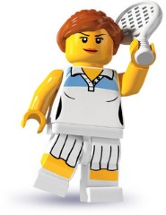LEGO Collectable Minifigures 8803 Tennis Player