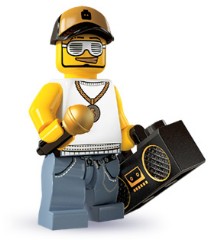LEGO Collectable Minifigures 8803 Rapper