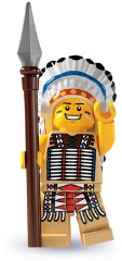 LEGO Collectable Minifigures 8803 Tribal Chief