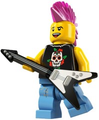 LEGO Collectable Minifigures 8804 Punk Rocker