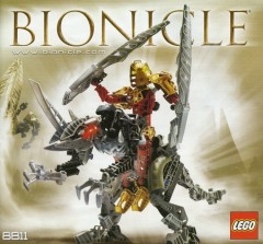 LEGO Bionicle 8811 Toa Lhikan and Kikanalo