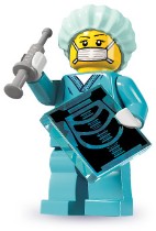 LEGO Коллекционные Минифигурки (Collectable Minifigures) 8827 Surgeon
