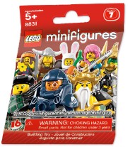 LEGO Коллекционные Минифигурки (Collectable Minifigures) 8831 LEGO Minifigures Series 7 {Random bag} 