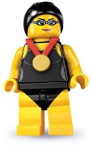 LEGO Collectable Minifigures 8831 Swimming Champion