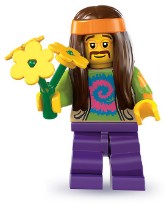 LEGO Collectable Minifigures 8831 Hippie