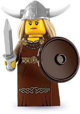 LEGO Collectable Minifigures 8831 Viking Woman