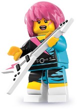 LEGO Collectable Minifigures 8831 Rocker Girl