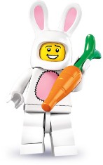 LEGO Коллекционные Минифигурки (Collectable Minifigures) 8831 Bunny Suit Guy