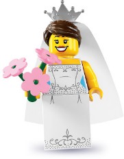 LEGO Collectable Minifigures 8831 Bride
