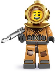 LEGO Collectable Minifigures 8833 Diver