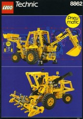 LEGO Technic 8862 Backhoe Grader