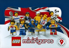 LEGO Collectable Minifigures 8909 Team GB Minifigures - Sealed Box