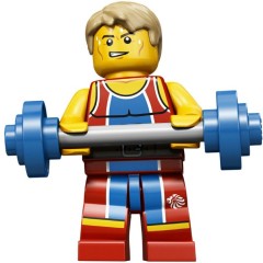 LEGO Коллекционные Минифигурки (Collectable Minifigures) 8909 Wondrous Weightlifter