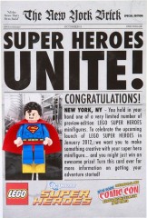 LEGO DC Comics Super Heroes COMCON017 Superman (NYCC 2011 exclusive)