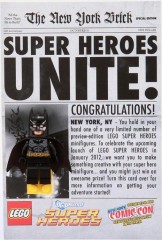 LEGO Супер Герои DC Comics (DC Comics Super Heroes) COMCON018 Batman