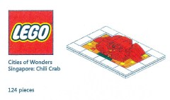 LEGO Рекламный (Promotional) COWS Cities of Wonders - Singapore: Chilli Crab