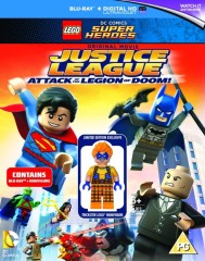 LEGO Gear DCSHDVD2 Justice League: Attack of the Legion of Doom DVD/Blu-ray