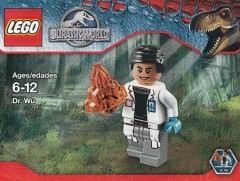 LEGO Jurassic World DRWU Dr. Wu