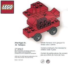 LEGO Promotional DUCK75 75th Anniversary LEGO Duck on Wheels