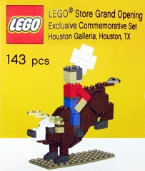 LEGO Promotional HOUSTON {Bull and Rider}