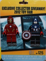 LEGO Marvel Super Heroes LCP2012 Iron Man & Captain America (2012 Collectors Preview)