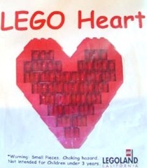 LEGO Promotional LLCA8 LEGO Heart