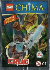 LEGO Legends of Chima 391406 Crug minifigure with armour and sword