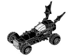 LEGO ЛЕГО Бэтмен фильм (The LEGO Batman Movie) MINIBATMOBILE Mini Batmobile