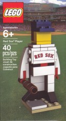 LEGO Promotional REDSOX Red Sox Player