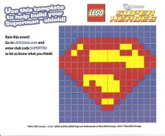 LEGO Promotional TRUSHIELD Superman Shield