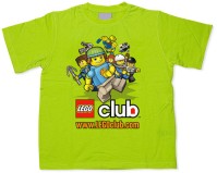LEGO Мерч (Gear) TS67 LEGO Club Lime Green T-shirt